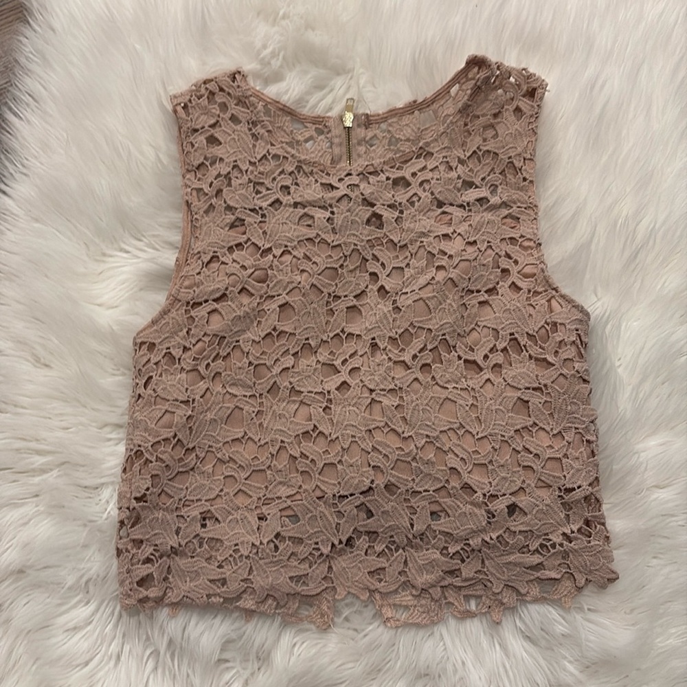 Dusty rose top